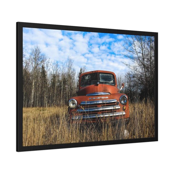 Truck Rustic Vintage Framed Poster