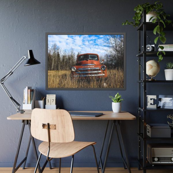 Truck Rustic Vintage Framed Poster