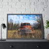 Truck Rustic Vintage Framed Poster