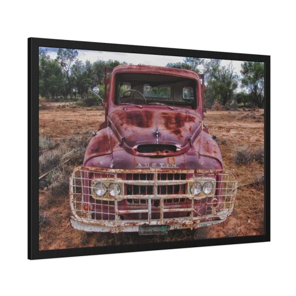 Austin Truck In Australian Nature Framed Poster