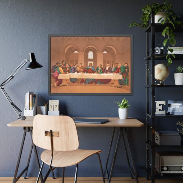 93855-174.jpg The Last Supper Framed Poster
