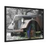 Deserted Old Broken Truck Framed Poster