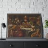 The Last Supper by Bartolomeo Schedoni Framed Poster