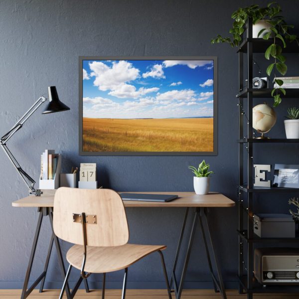 93855-226.jpg South Dakota Rural Scene Framed Poster