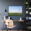 93855-234.jpg Wind Turbines in Rural Missouri Framed Poster