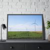 93855-235.jpg Wind Turbines in Rural Missouri Framed Poster