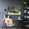 93855-238.jpg Log Truck Wrapped in Wire Framed Poster