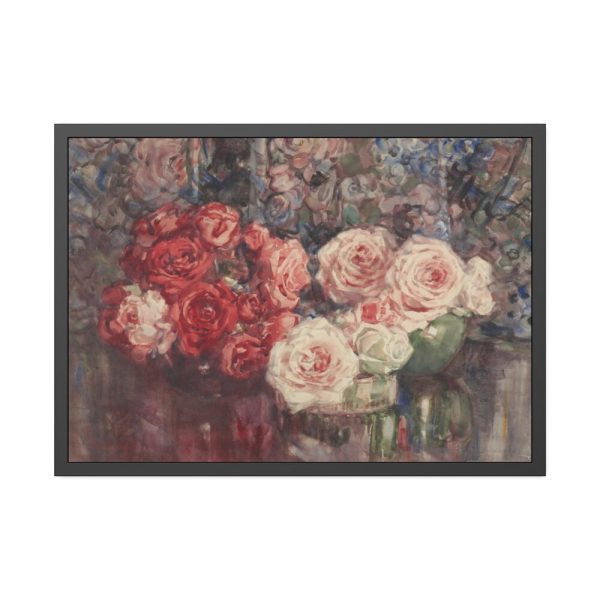 93855-244.jpg Margaret Stoddart Roses Framed Poster