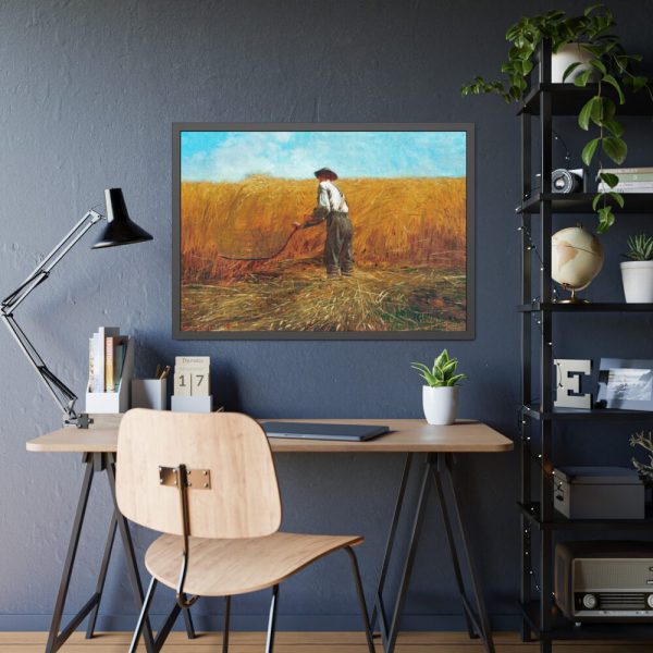 93855-26.jpg The Veteran in a New Field Framed Poster