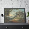 93855-3.jpg Cottage in a Landscape Framed Poster
