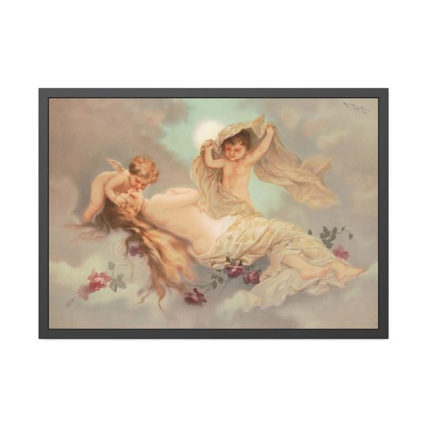 93855-304.jpg Aesthetic Cherubs Framed Poster