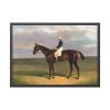 93855-316.jpg Margrave with James Robinson Up by John Frederick Herring Framed Poster