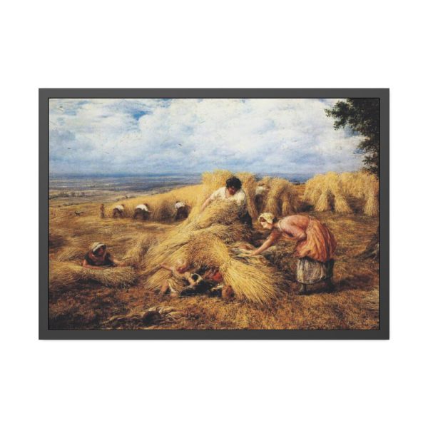 93855-32.jpg The Harvest Cradle, Framed Poster