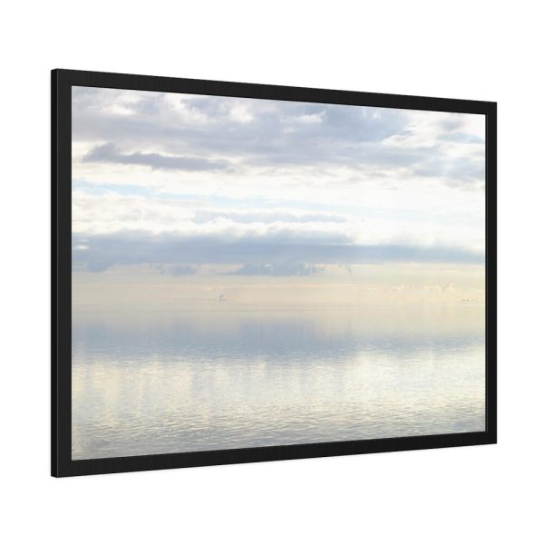 Sea and Sky Reflection Framed Poster