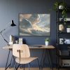 93855-346.jpg Study of Clouds with a Sunset by Simon Alexandre Clément Denis Framed Poster