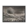 Descent of the Balloon Neptune Framed Poster