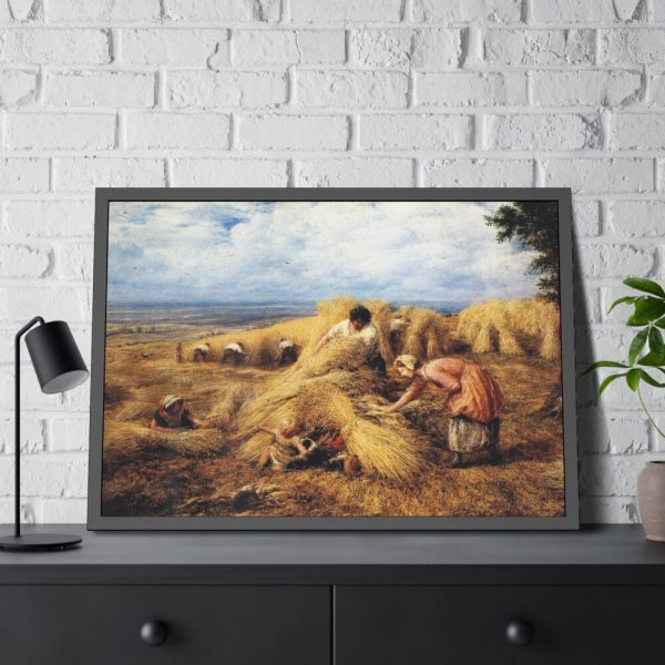 93855-35.jpg The Harvest Cradle, Framed Poster