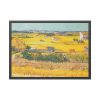 93855-36.jpg Van Gogh Harvest Framed Poster