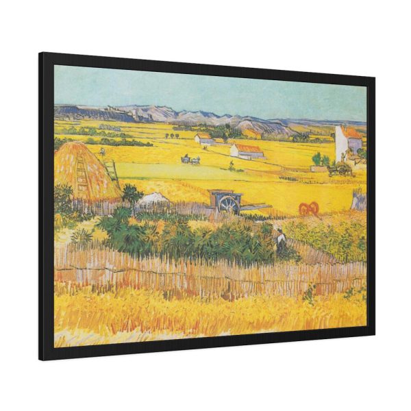 93855-37.jpg Van Gogh Harvest Framed Poster