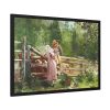 93855-377.jpg Feeding Time by Winslow Homer Framed Poster