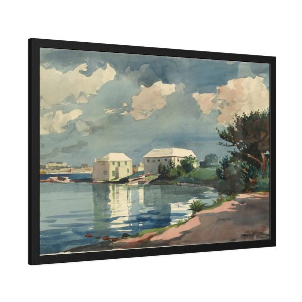 93855-381.jpg Salt Kettle, Bermuda by Winslow Homer Framed Poster