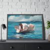 93855-387.jpg The Water Fan by Winslow Homer Framed Poster