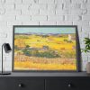 93855-39.jpg Van Gogh Harvest Framed Poster