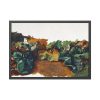 Large Butterburr Leaves and Grass by Gilles-François-Joseph Closson Framed Poster