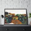 Large Butterburr Leaves and Grass by Gilles-François-Joseph Closson Framed Poster