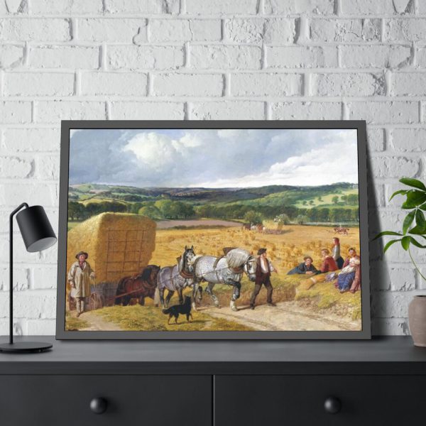 93855-83.jpg The Harvest Framed Poster