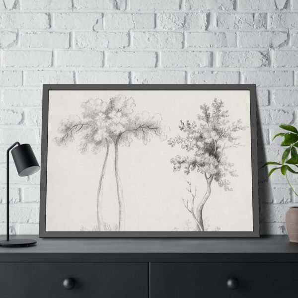 93855-91.jpg Studies of Upas and Maple Trees Framed Poster