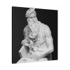 101419-15.jpg Moses by Michelangelo Buonarroti Standard Canvas