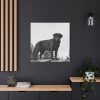 101419-33.jpg Black Labrador Dog Standard Canvas