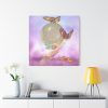 Vintage Angel Butterflies Cherub Standard Canvas