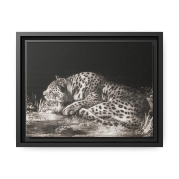 88280-10.jpg A Tyger Sleeping Cheetah by George Stubbs Framed Canvas