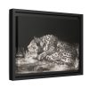 88280-11.jpg A Tyger Sleeping Cheetah by George Stubbs Framed Canvas
