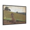 The Green Hill by Winslow Homer Framed Canvas