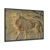 88289-110.jpg Lion Wild Cat Framed Canvas