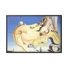 The Big Masturbator by Salvador Dali Framed Canvas