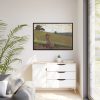 The Green Hill by Winslow Homer Framed Canvas