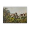 American Field Sports by Charles Parsons Framed Canvas