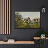 American Field Sports by Charles Parsons Framed Canvas