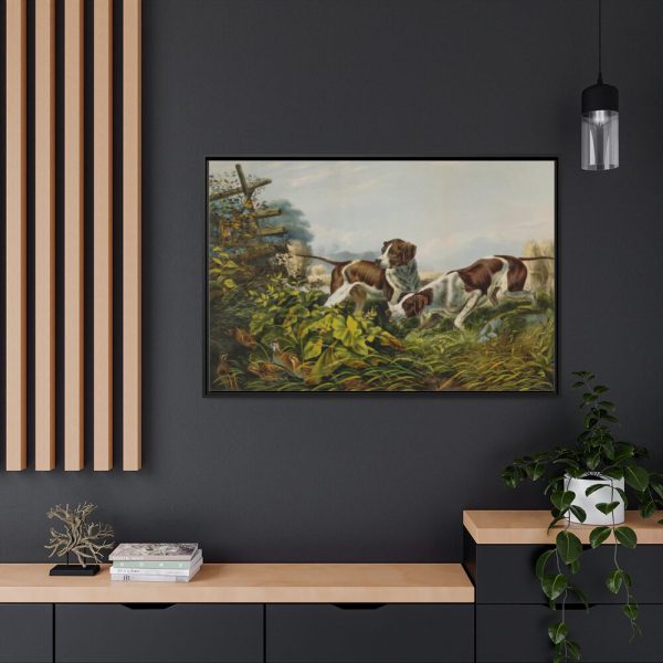 American Field Sports by Charles Parsons Framed Canvas