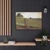 The Green Hill by Winslow Homer Framed Canvas