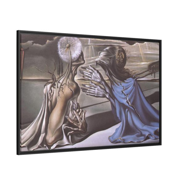88289-140.jpg Tristan and Isolde by Salvador Dali Framed Canvas
