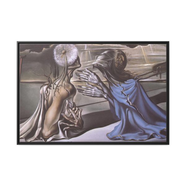 88289-141.jpg Tristan and Isolde by Salvador Dali Framed Canvas