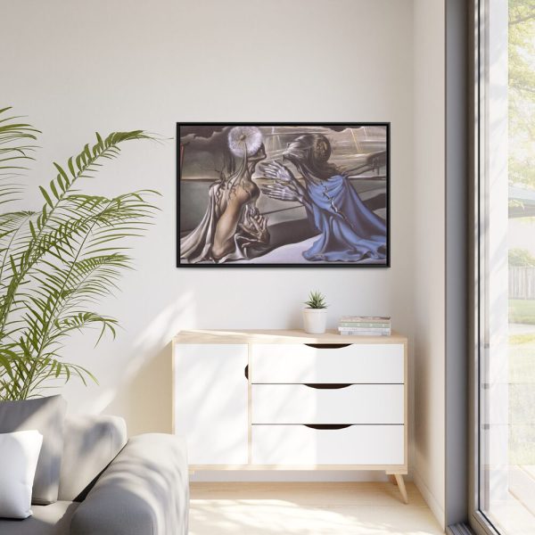 88289-143.jpg Tristan and Isolde by Salvador Dali Framed Canvas
