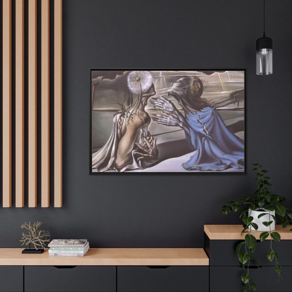 88289-144.jpg Tristan and Isolde by Salvador Dali Framed Canvas