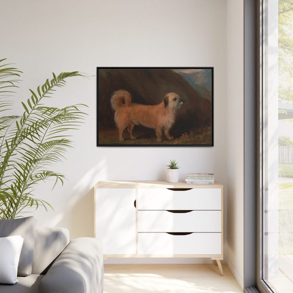 88289-148.jpg A Dandie Dinmont Terrier Framed Canvas