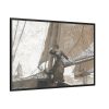 Yachting Girl by Winslow Homer Framed Canvas